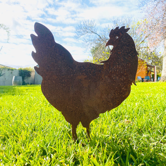 Overwrought Chook 2 Looking Back Stake