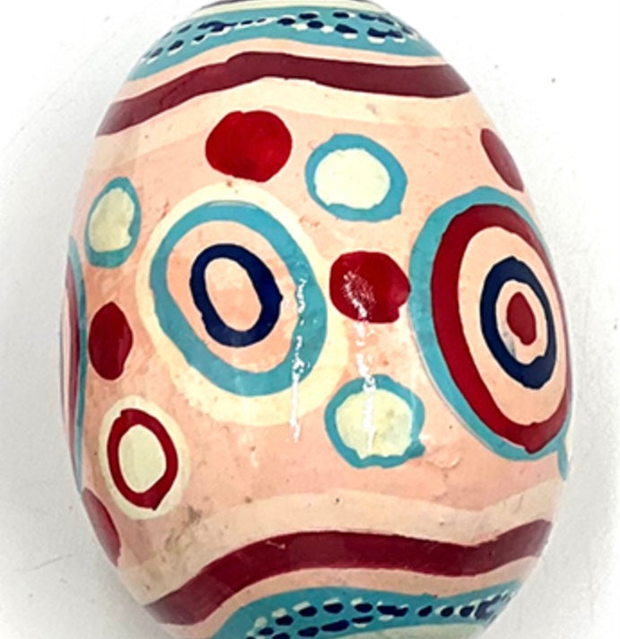 Better World Arts - Lacquerware Egg, Andrea Mimpitja Adamson