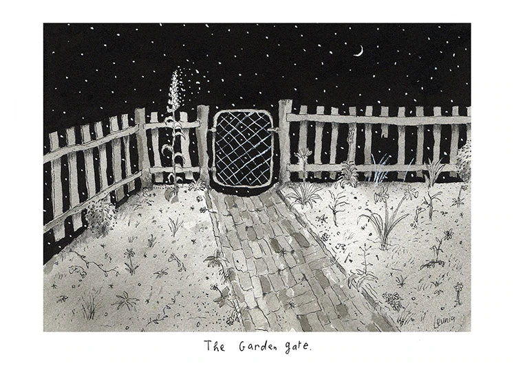 Michael Leunig Card The Garden Gate