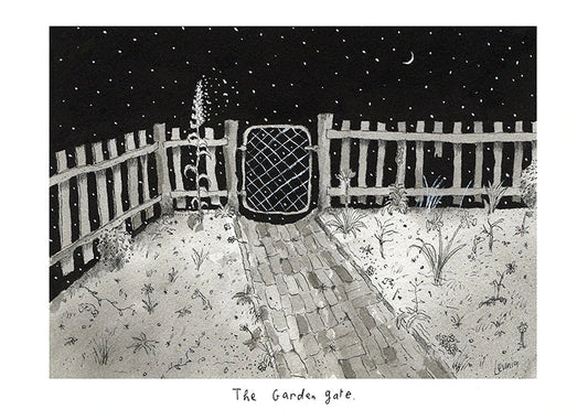 Michael Leunig Card The Garden Gate