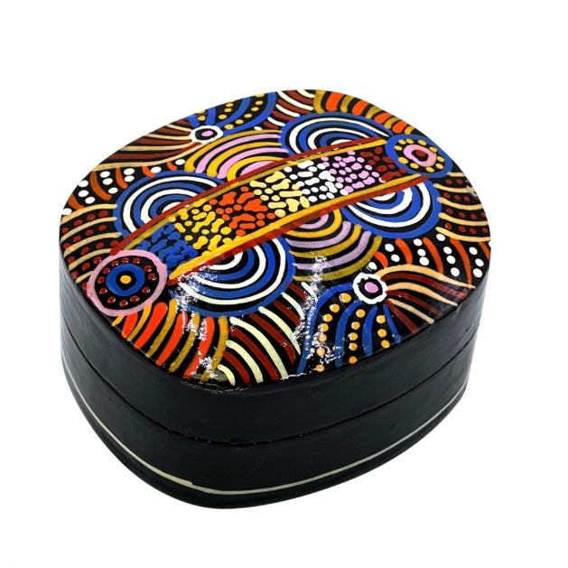 Better World Arts - Lacquerware Box, Nora Nyutjanka Davidson