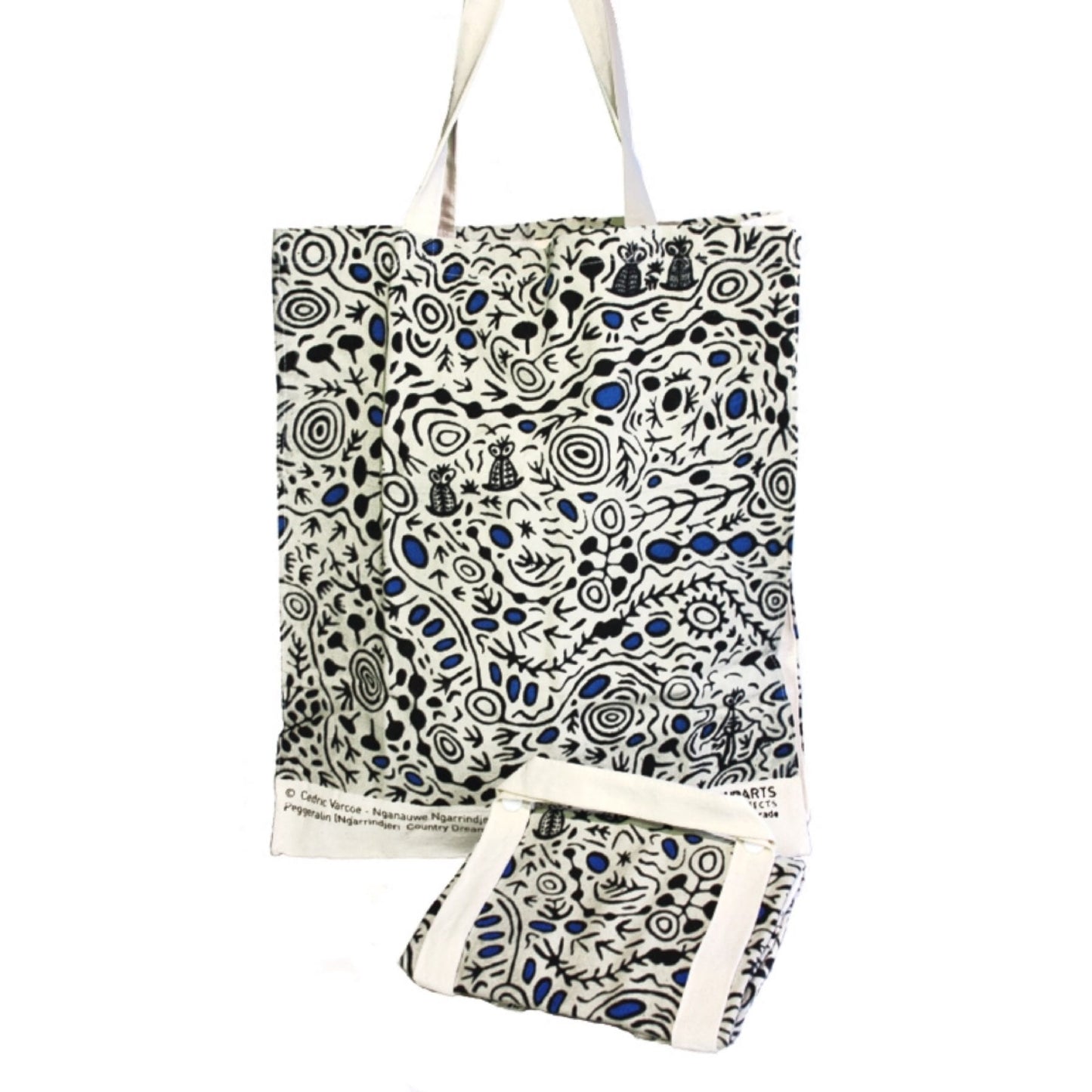 Better World Arts - Foldable Cotton Bag, Cedric Varcoe