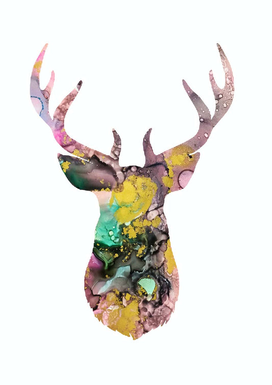 Katy J Designs Stag Head