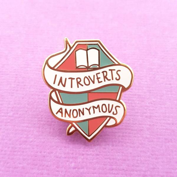 Jubly-Umph Lapel Pin Introverts Anonymous