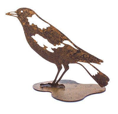 Overwrought Magpie Looking Forward Stand