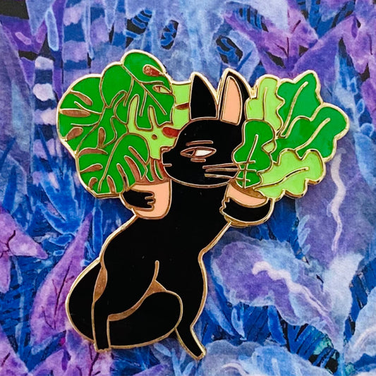 Surfing Sloth Enamel Pin - Crazy Plant Cat