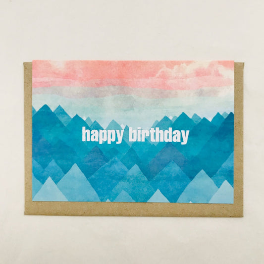 Beau Wylie Card Happy Birthday Alps