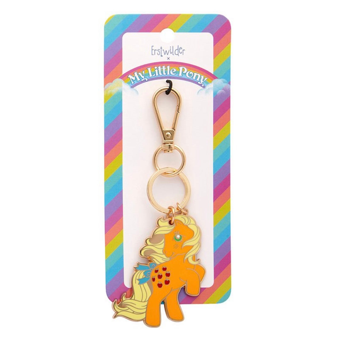 Erstwilder Applejack Enamel Key Ring