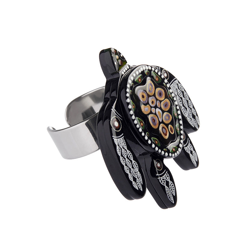 Erstwilder x Melanie Hava The Turtle ‘Bungadu’ Ring