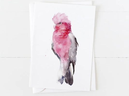 Choose Arts Art by Qing - Card, Galah