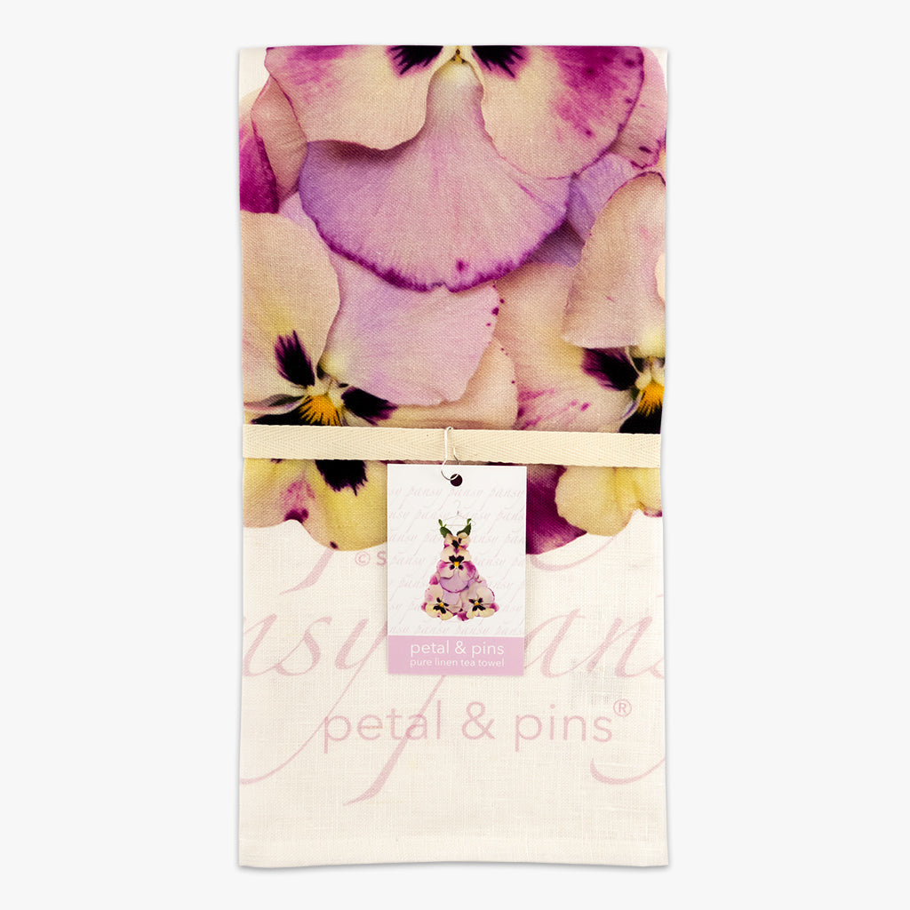 Petal & Pins Tea Towel Pansy Dress
