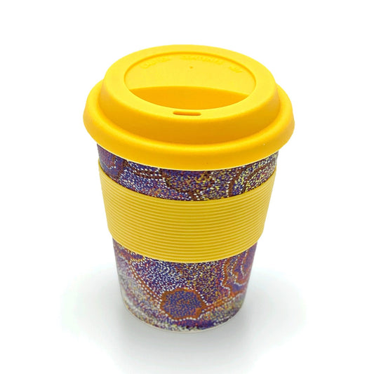 Better World Arts - Bamboo Eco Mug, Pauline Nampijinpa Singleton