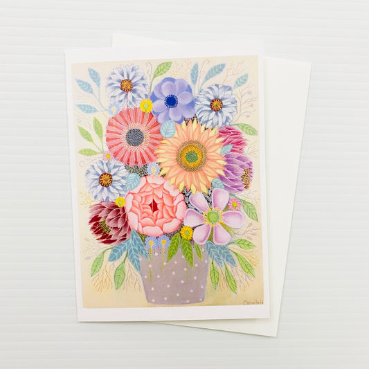 Michelle Hosking Card Floral Summer
