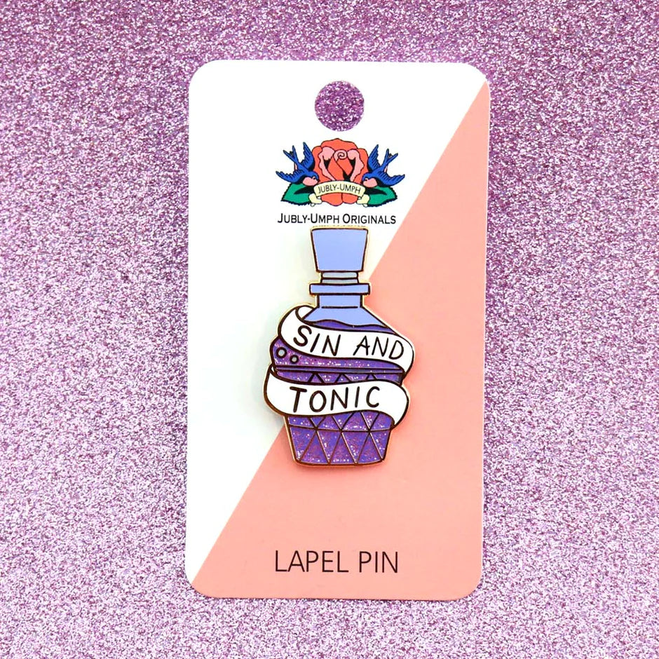 Jubly Umph Lapel Pin Sin And Tonic – Willunga Gallery