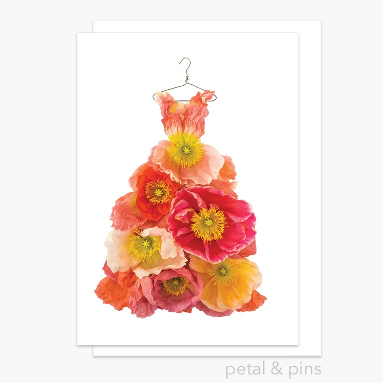 Petal & Pins Card Poppy Dress