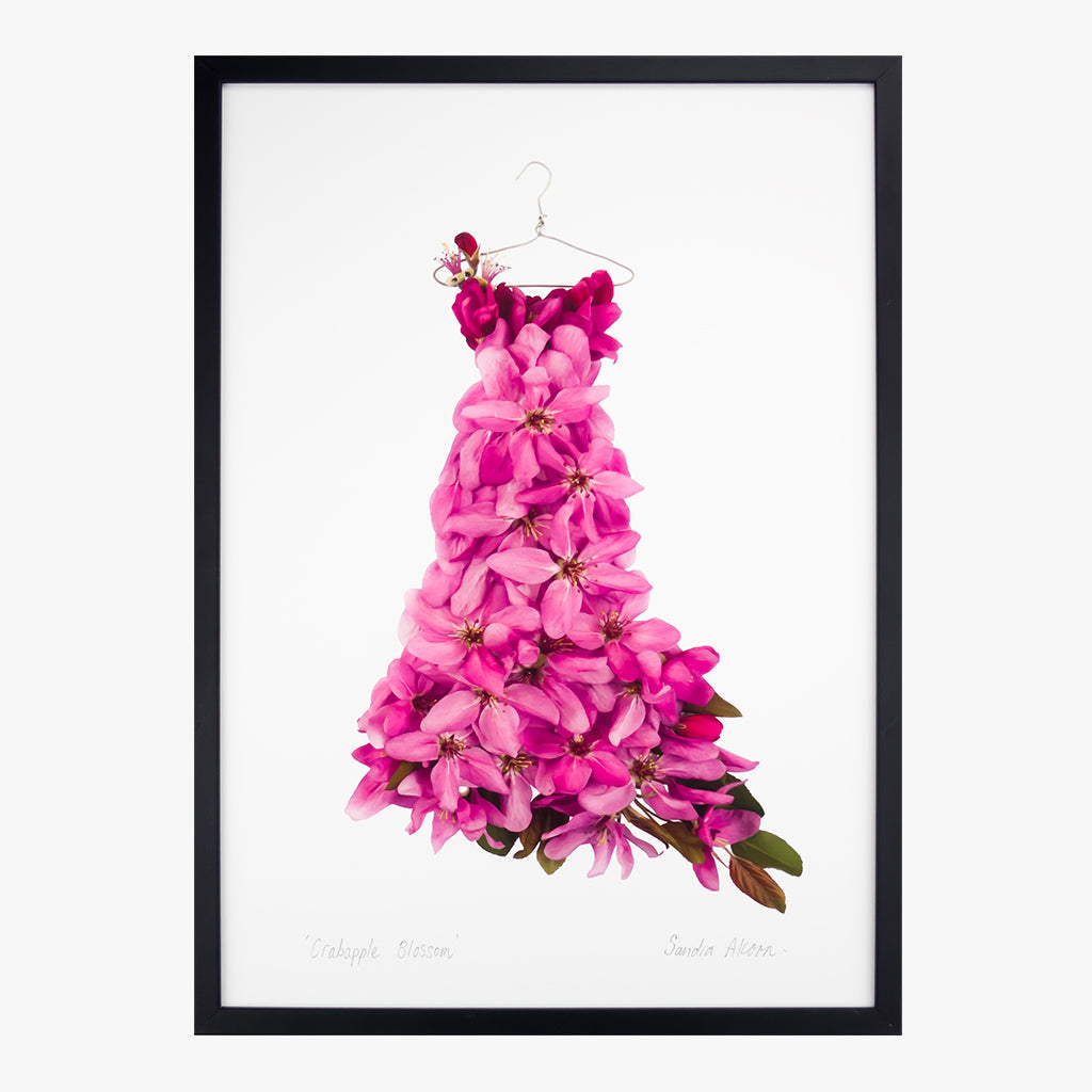 Petal & Pins Print Crabapple Blossom Dress