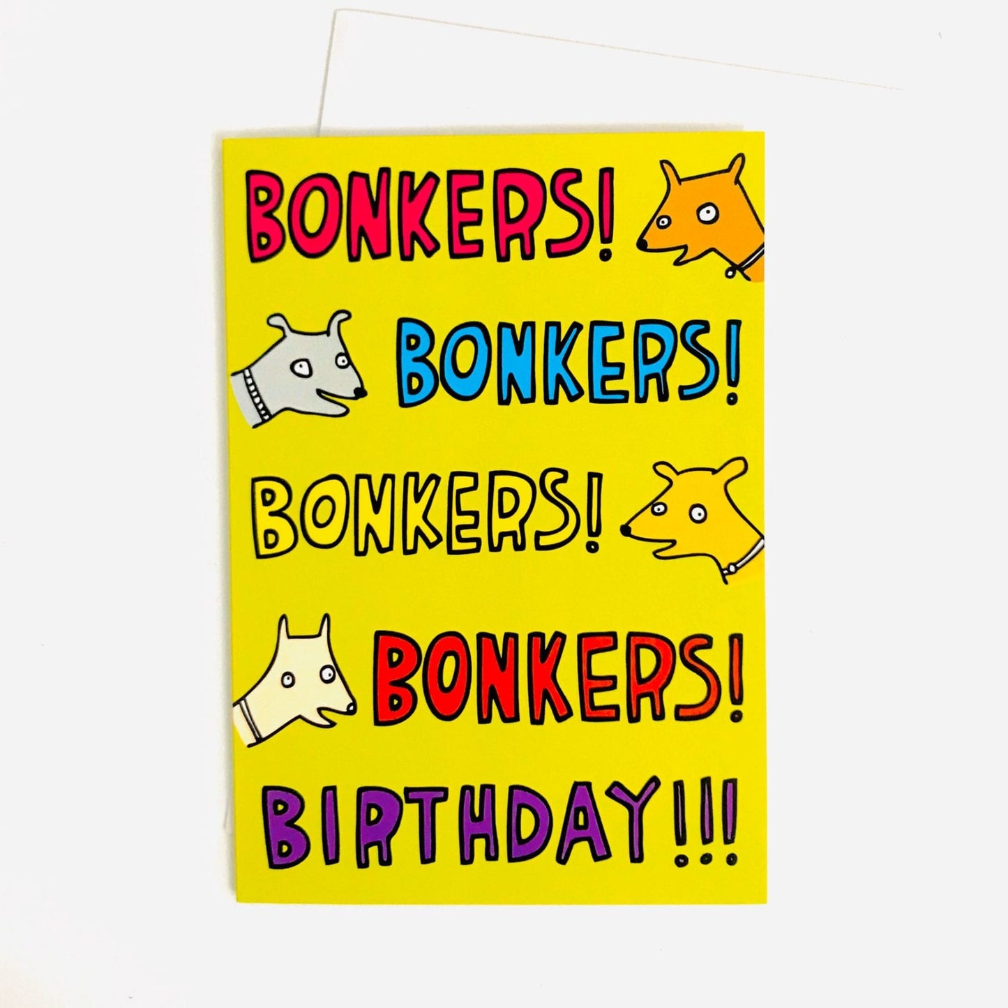 Able and Game Card - Bonkers! Bonkers! Bonkers! Birthday!!!