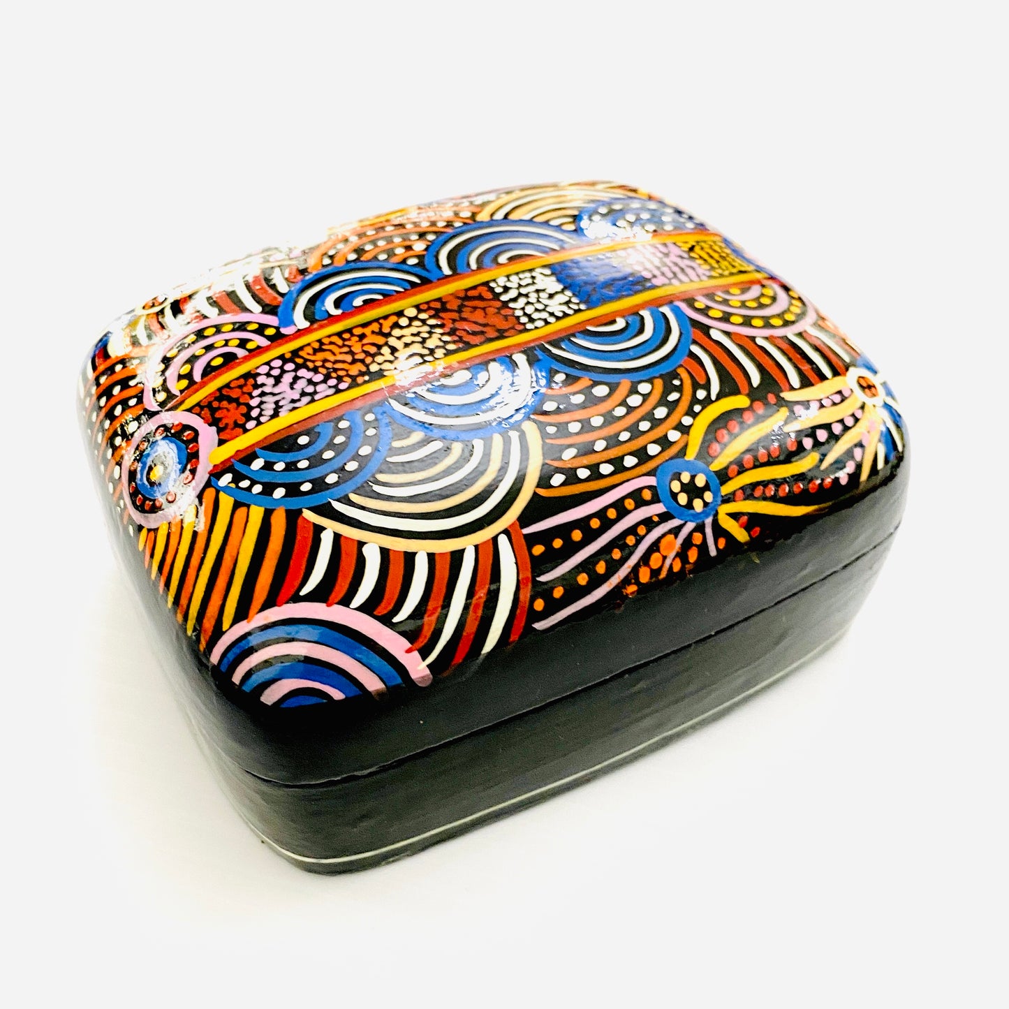 Better World Arts Lacquerware Box - Artist Nora Nyutjanka Davidson