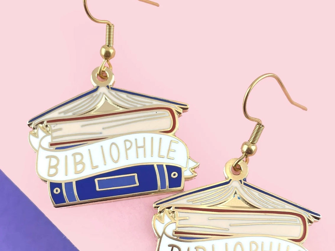 Jubly-Umph Earrings Bibliophile