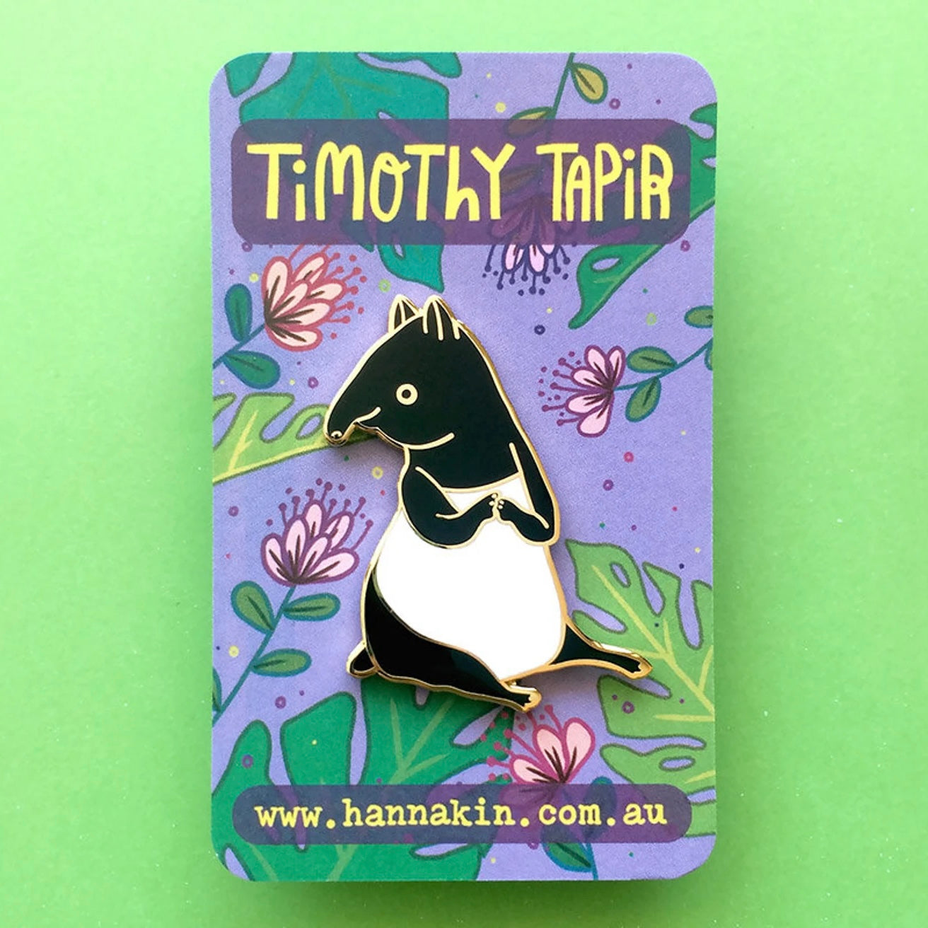 Hannakin Timothy Tapir Pin