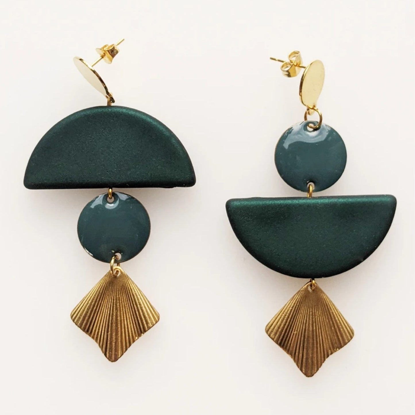 Middle Child Earrings Lovefool Green