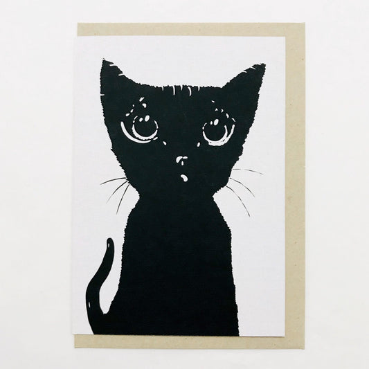 Beau Wylie Card Black Cat