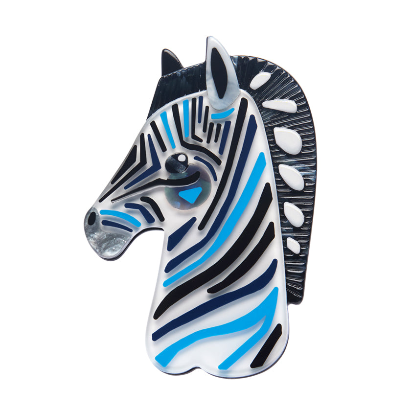 Erstwilder The Zealous Zebra Brooch