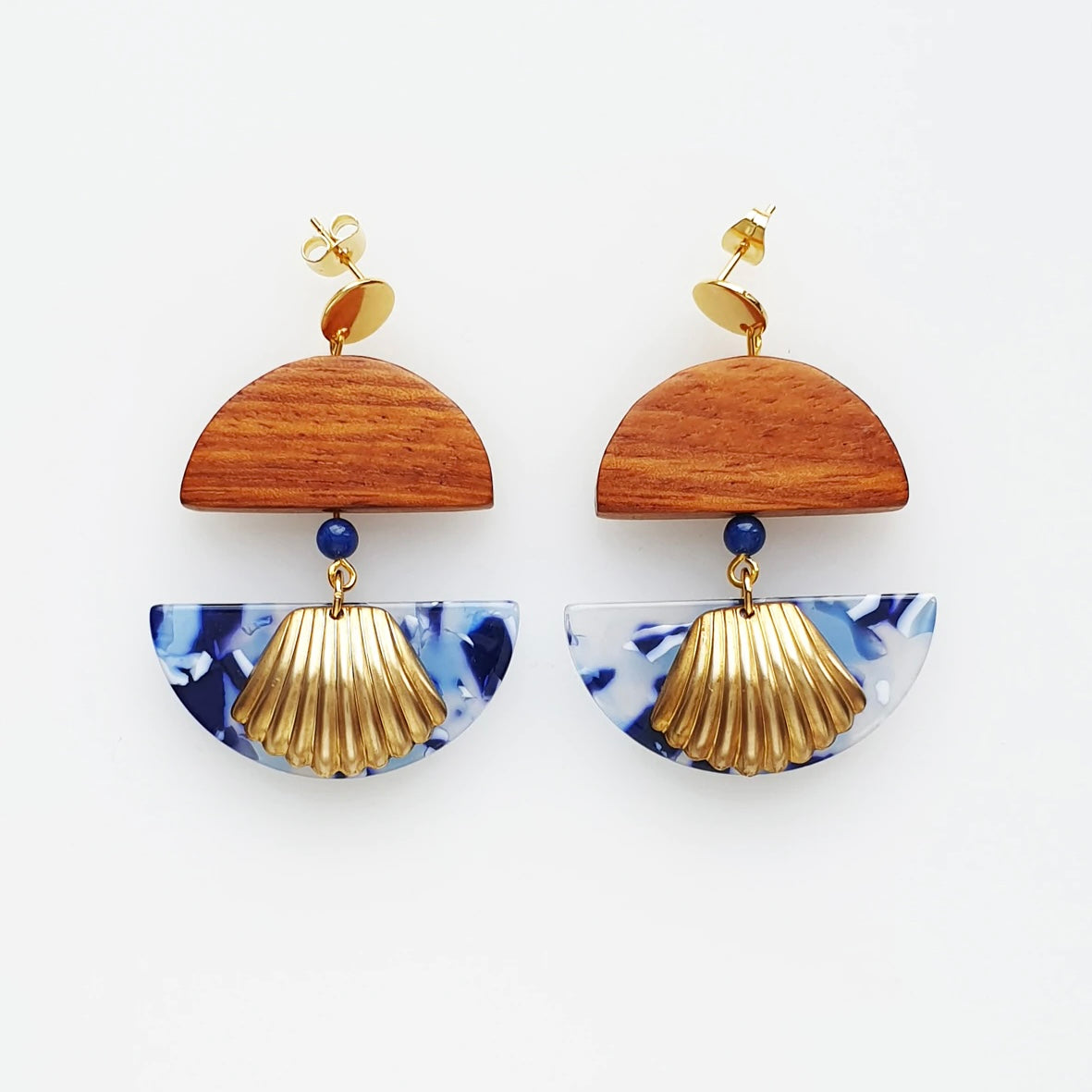 Middle Child Earrings Goldie Blue