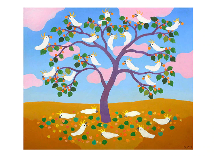 Michael Leunig Card Apricot Harvest