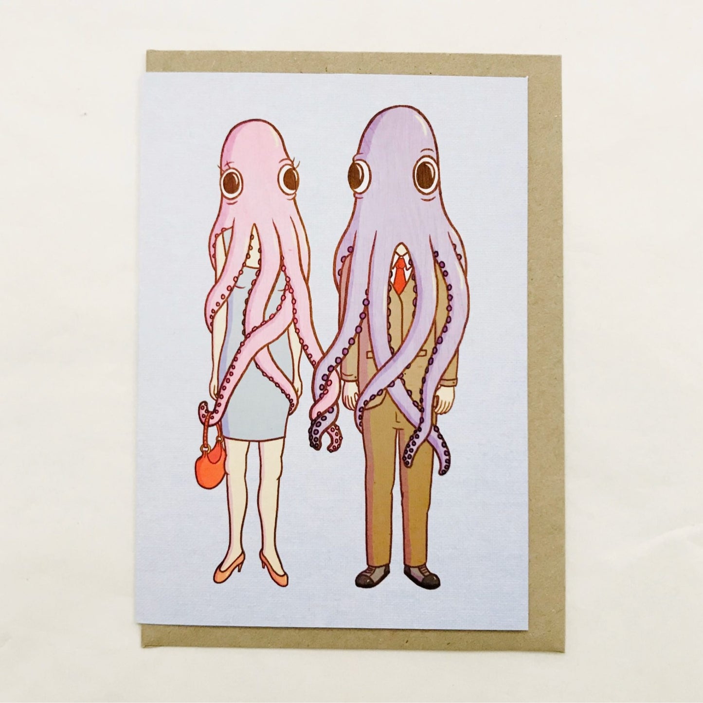 Beau Wylie Card Octopus Love