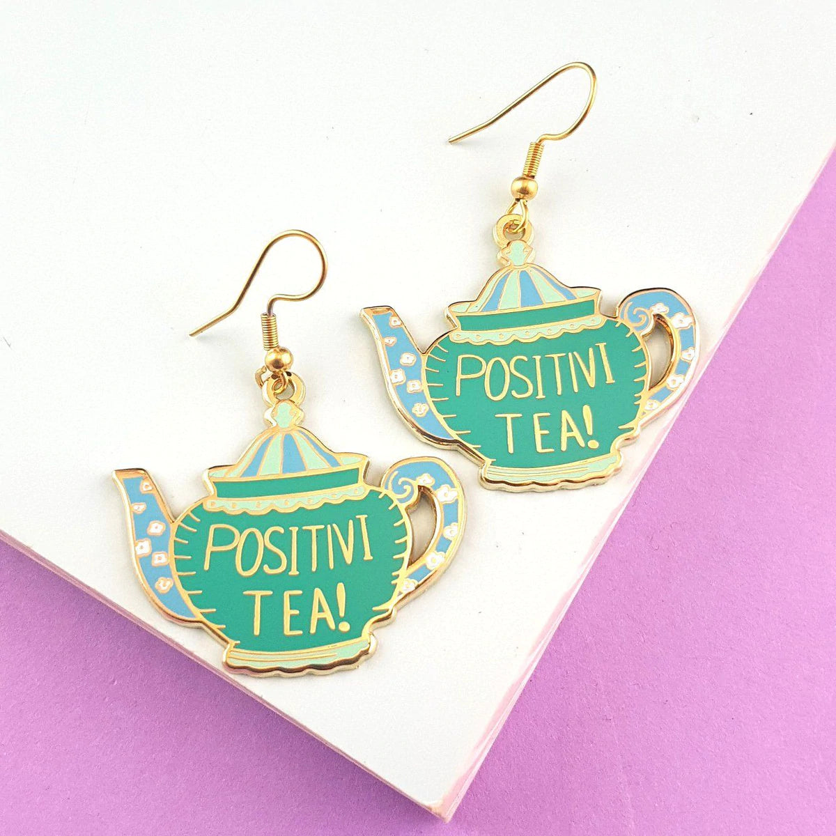 Jubly-Umph Earrings Positive-Tea-Pot