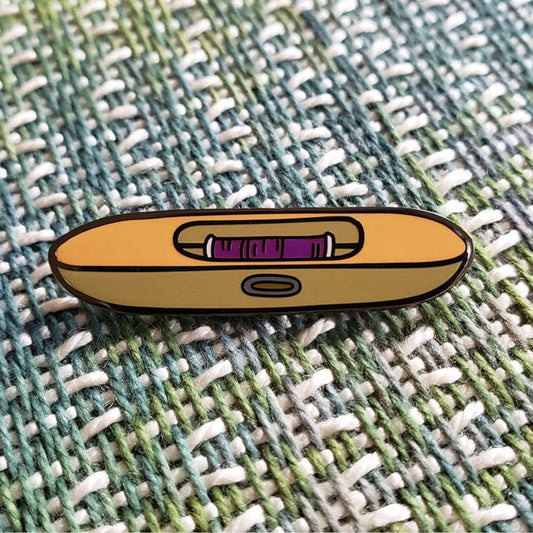 Jackie Made This Enamel Pin Shuttle