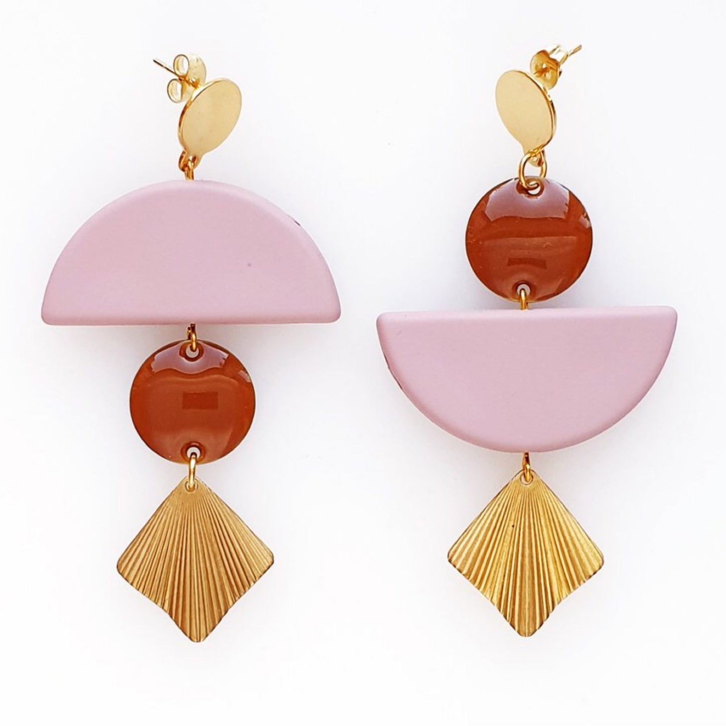 Middle Child Earrings Lovefool Pink