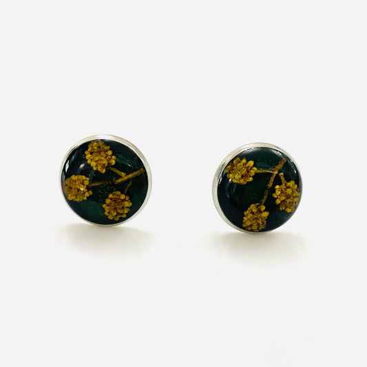 Flowers In Your Hair Stud Earrings Wildflowers Buds