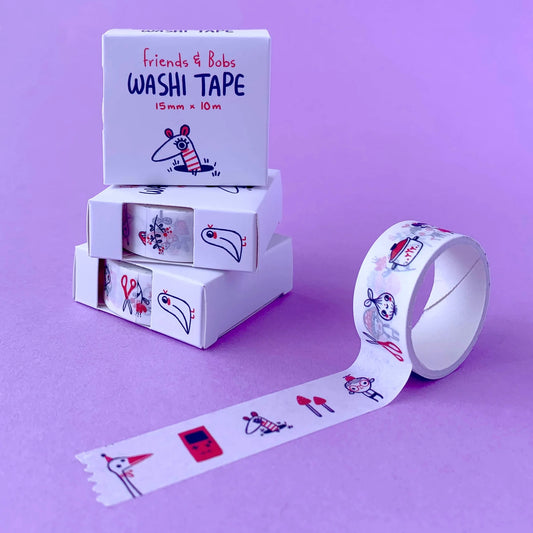 Hannakin Washi Tape Friends and Bob