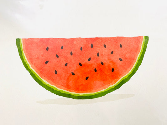 Beau Wylie Print - Watermelon Slice