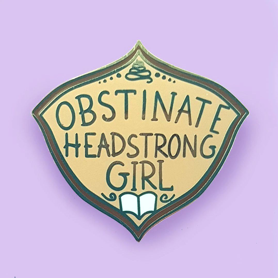 Jubly-Umph Lapel Pin Obstinate Headstrong Girl