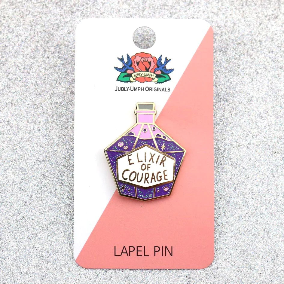 Jubly-Umph Lapel Pin Elixir Of Courage