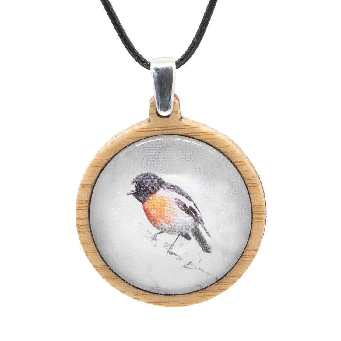 Myrtle & Me Pendant Scarlet Robin