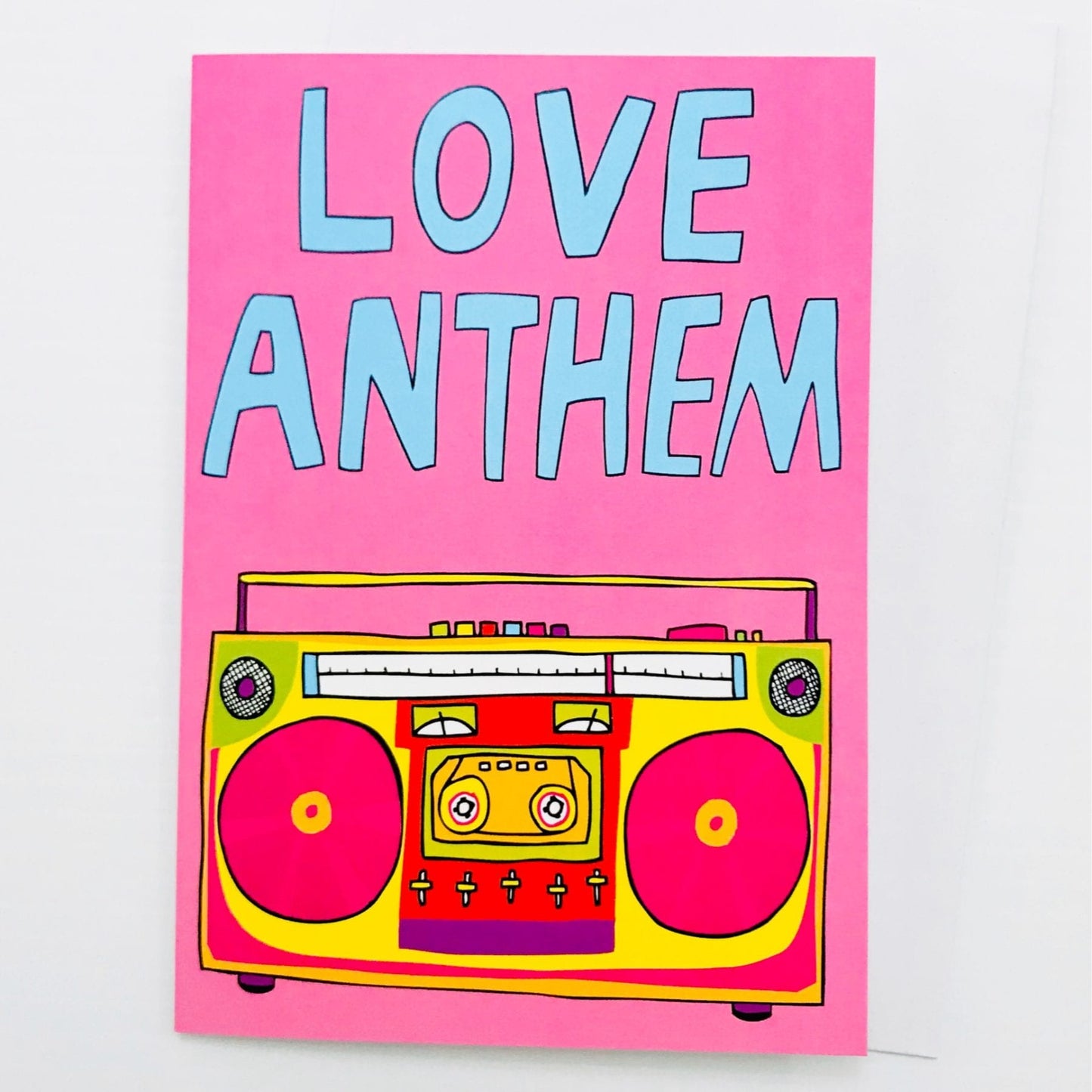 Able and Game Card - Love Anthem