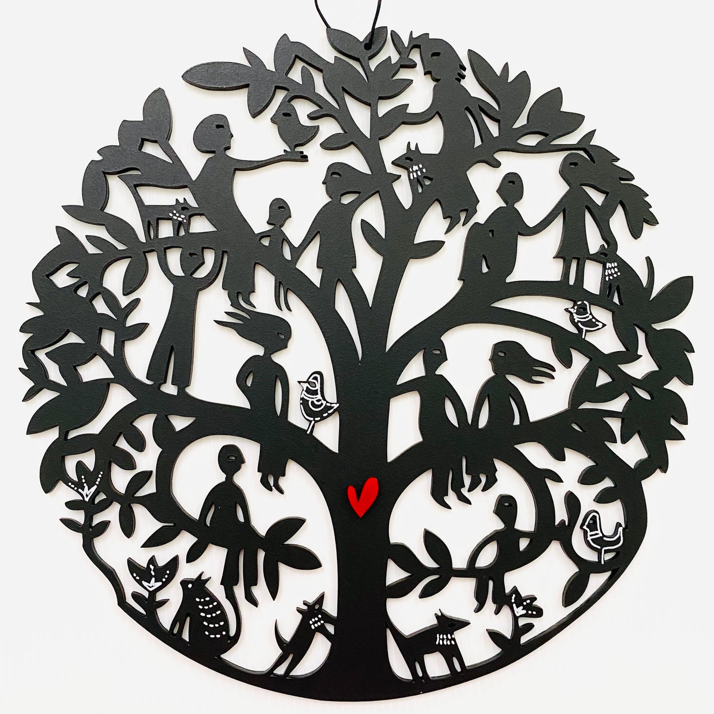 This Papercut Life Family Tree Mandala #1