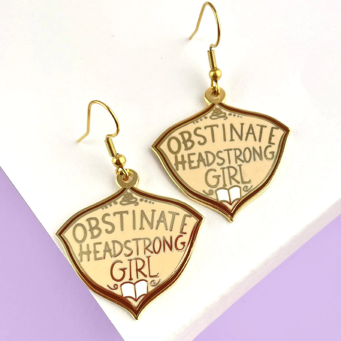 Jubly-Umph Earrings Obstinate Headstrong Girl