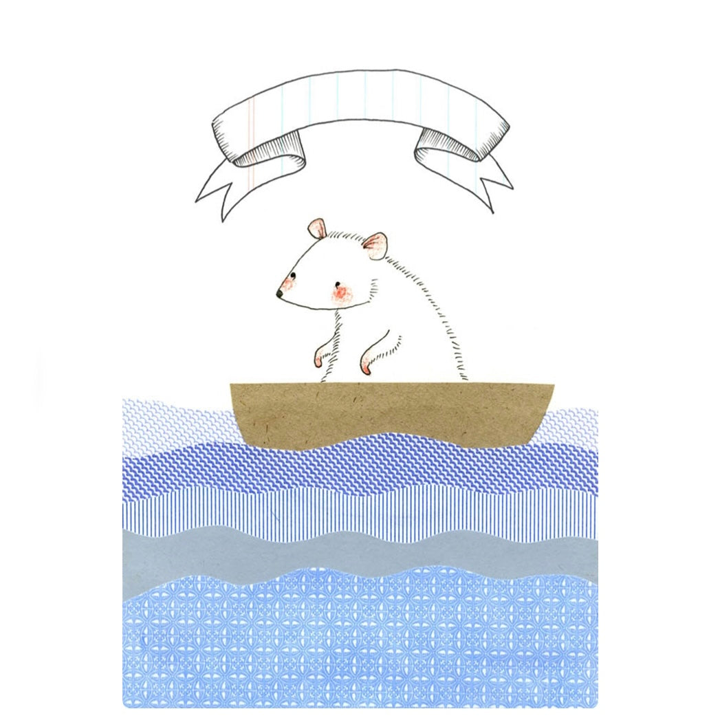 Hannakin Card Boat Mouse