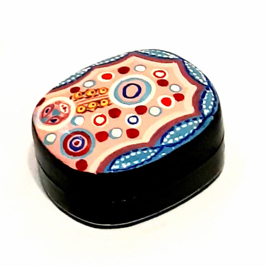 Better World Arts Lacquerware Box - Artist Andrea Adamson