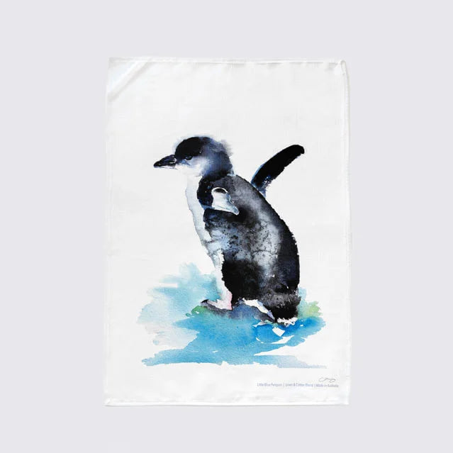 Choose Arts Art By Qing - Tea Towel, Fairy Penguin