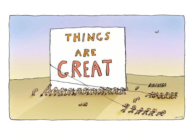 Michael Leunig Card Things Are Great