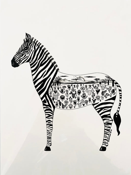 Suzana’s Art Zebra