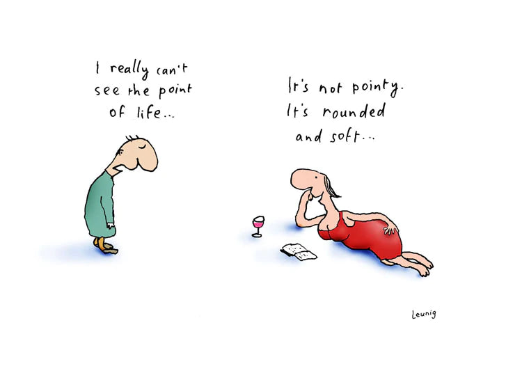Michael Leunig Card The Point of Life
