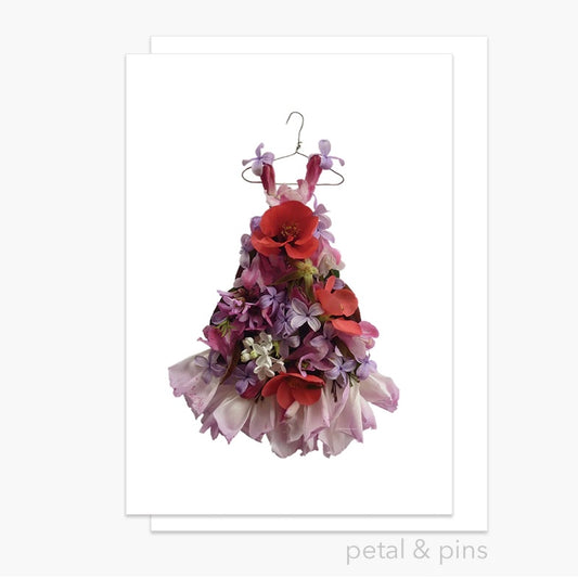 Petal & Pins Card Patchwork Dress