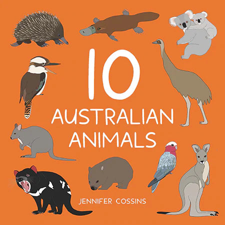 Red Parka - 10 Australian Animals Board Book
